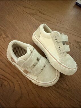 next Cream Velcro Kids Sneakers